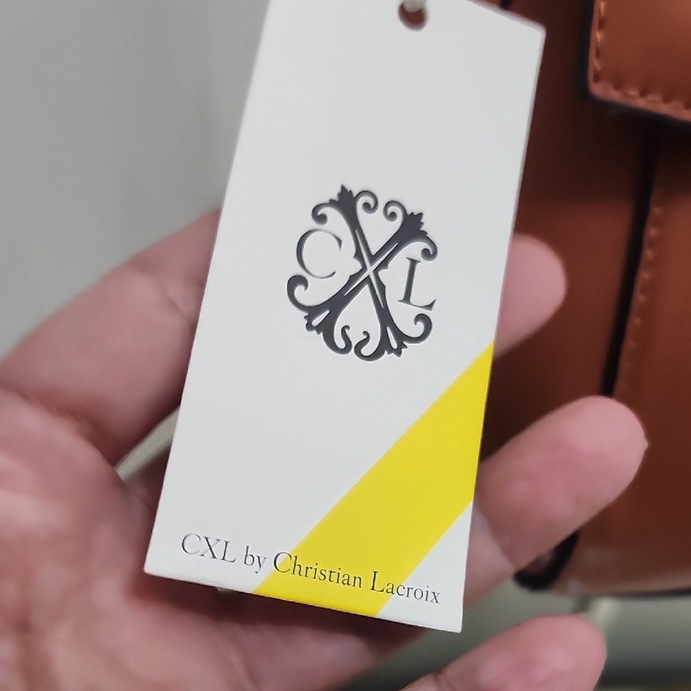 Women's RUST ART DECO ENVELOPE HANDBAG - Picture 3 of 13